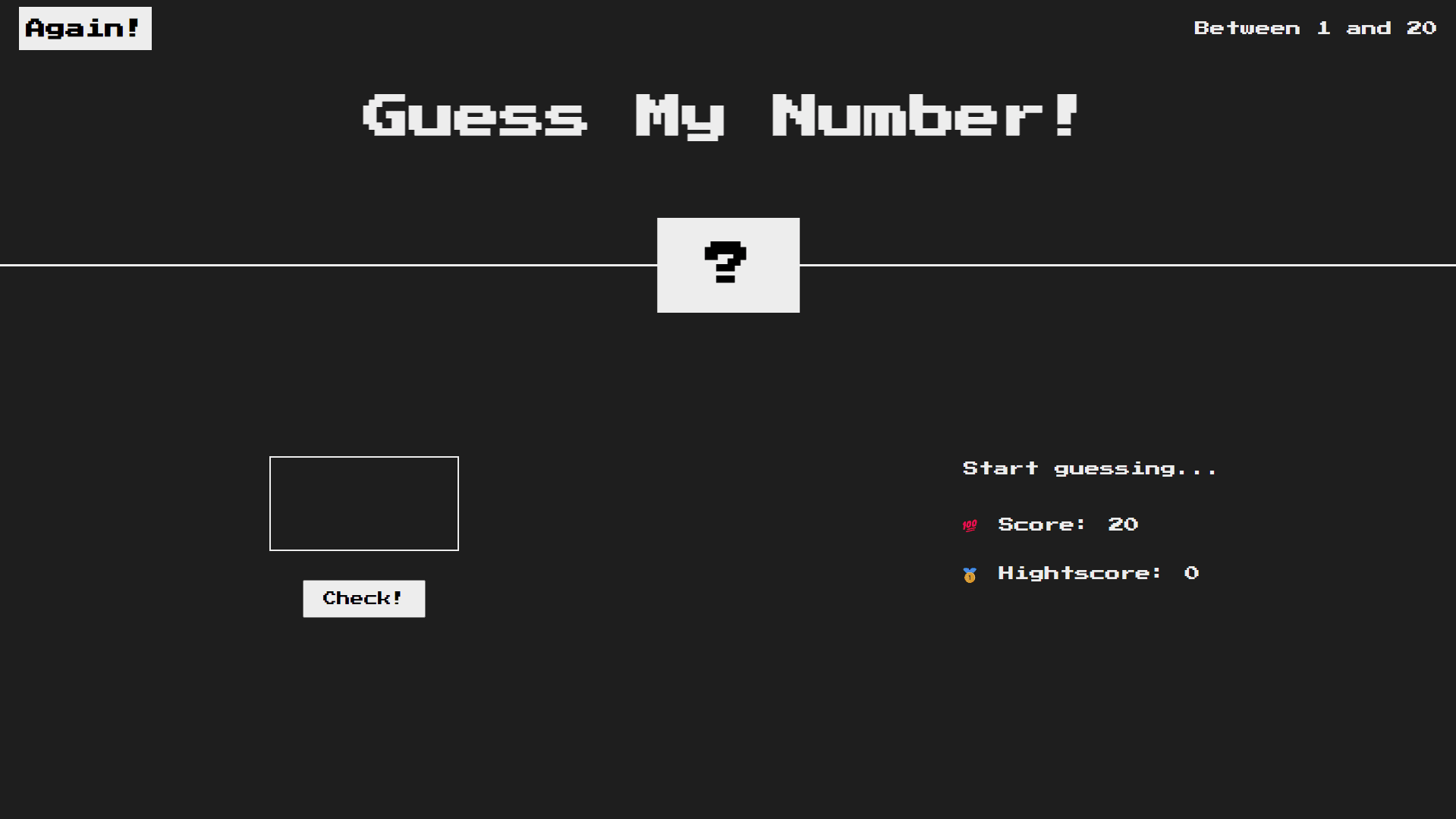 Guess My Number